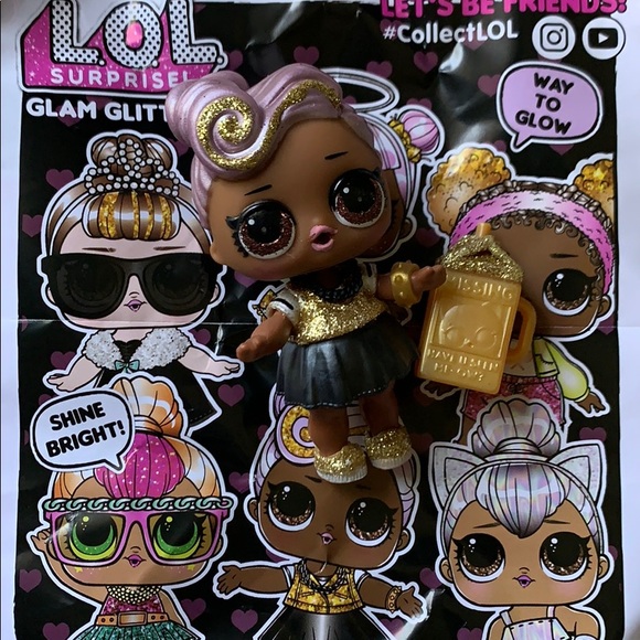 lol surprise glam glitter dj